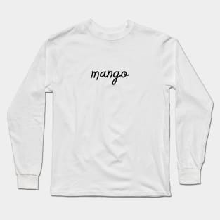 mango - black Long Sleeve T-Shirt